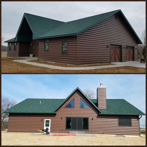 green sidinzg house with metal roof|green roof stucco house.